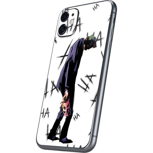 DC Comics The Joker HAHAHA Walking iPhone 11 Skin